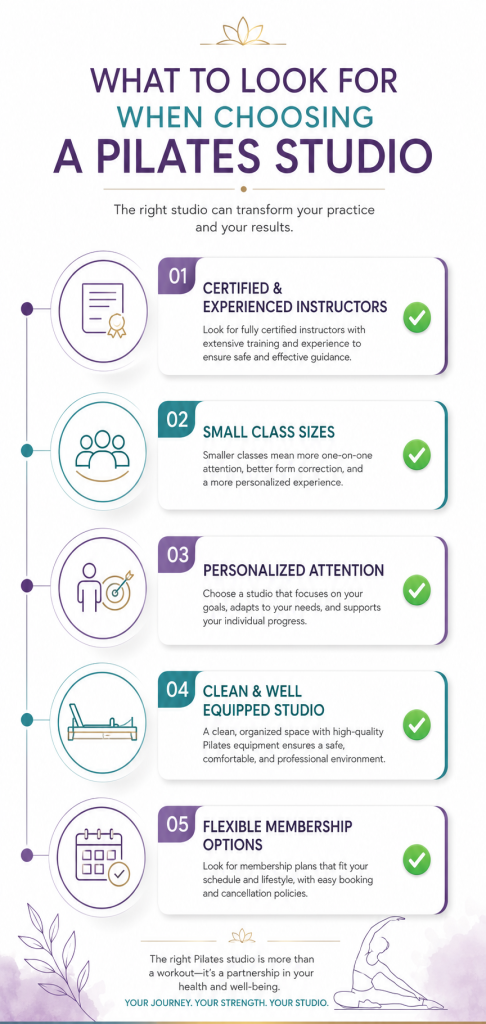 What to Look For When Choosing a Pilates Studio